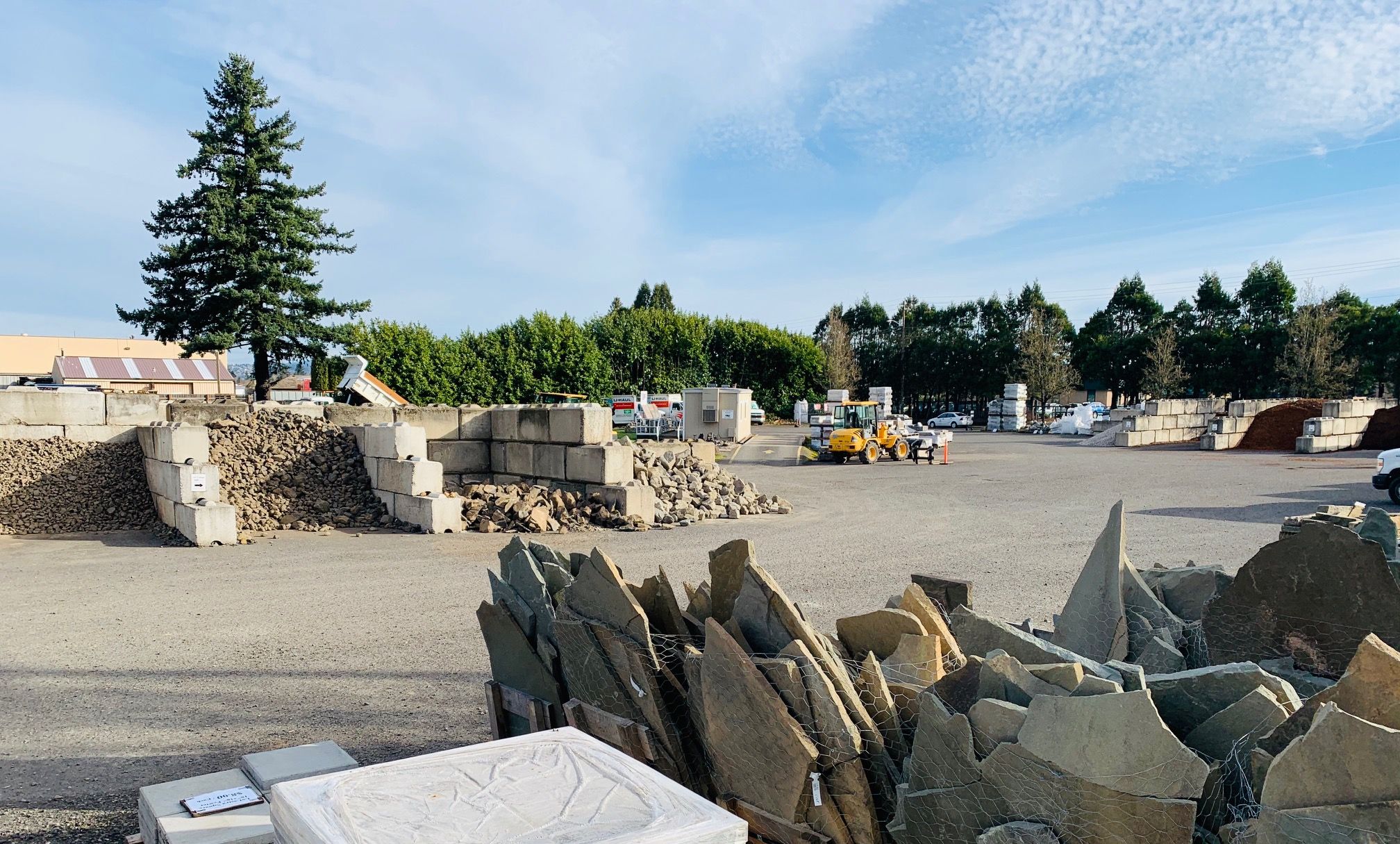 stone depot yard